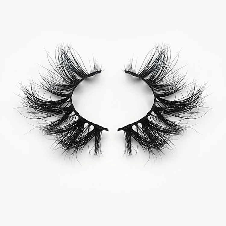 

25 mm 3d mink eyelash custom square eyelash packaging