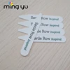 Personalized Logo Printing Plastic Strip Shirt Collar, Shell Collar Stays