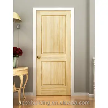 White Oak Wood Panel Insulated Wooden Single Main Interior Door White Oak Wood Panel Insulated Wooden