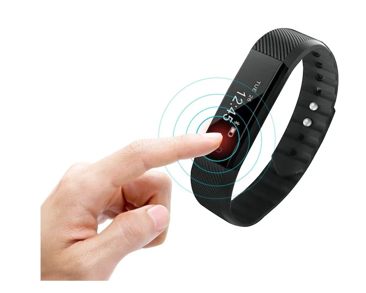 0.86 OLED Fitness smart bracelet hear rate sleep monitor wristband ID115 fitness watch