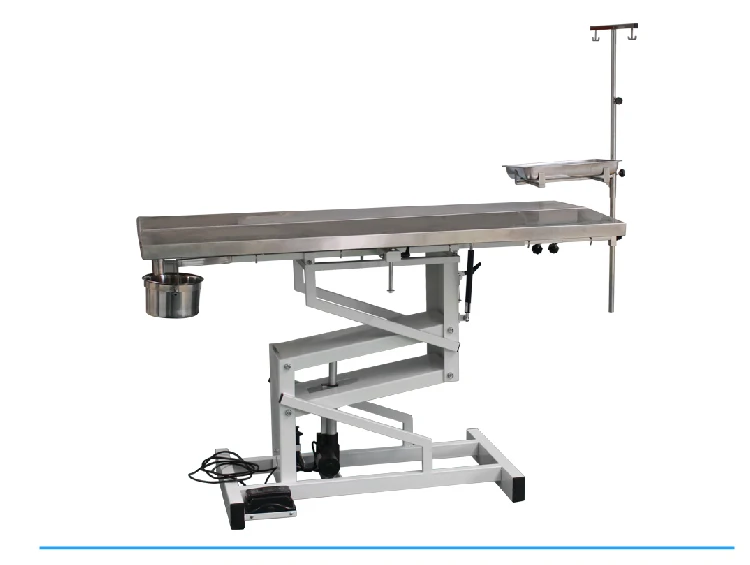 Hydraulic Electric Pet Scissor Lift Veterinary Surgical Operating Table 