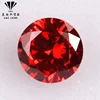 Certified Ruby Large Facets Synthetic loose CZ lab created garnet gemstone free samples