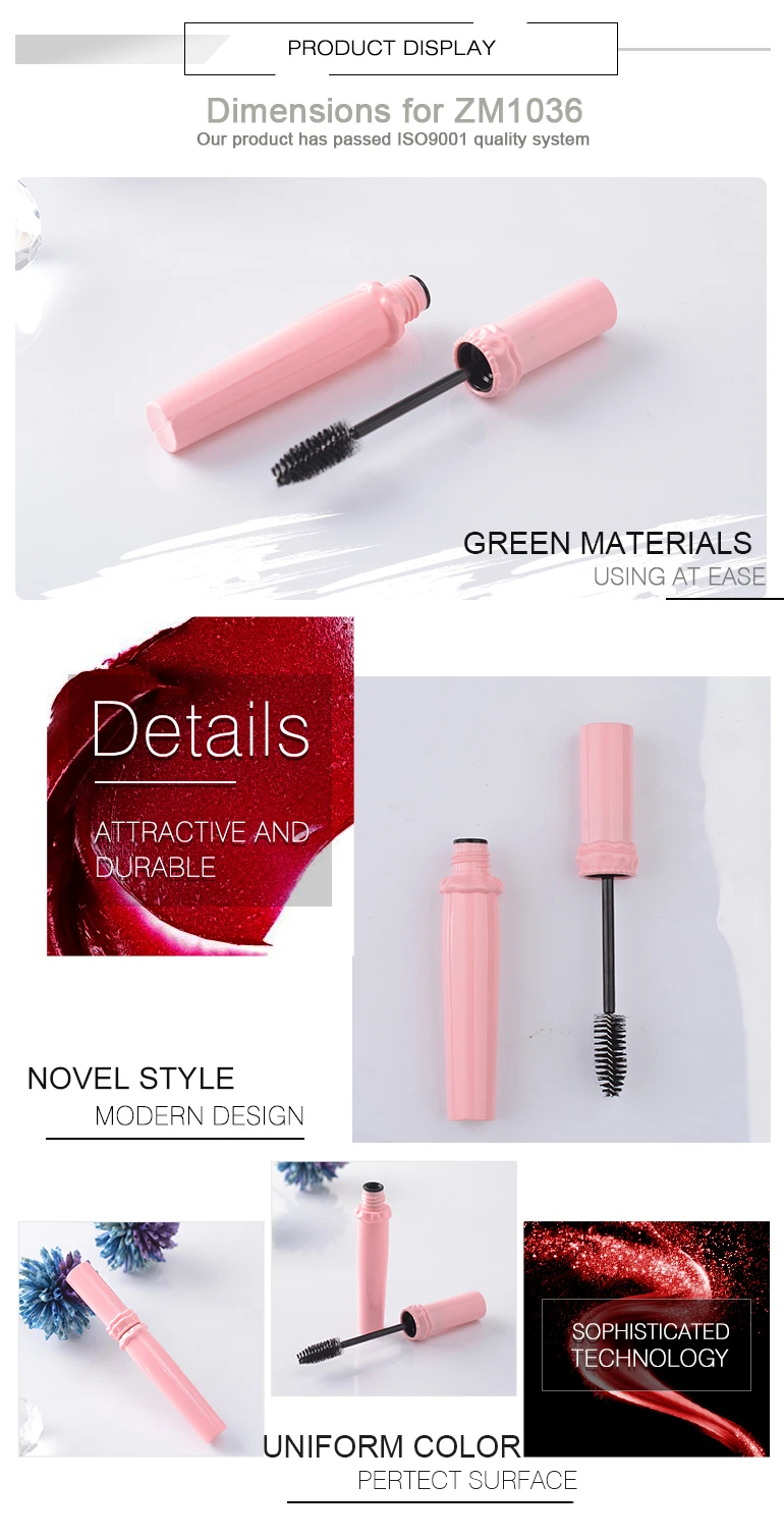 Custom Empty Pink Mascara Tubes With Brushes Buy Pink Mascara Tubes