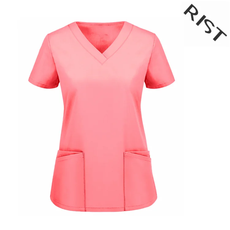 Summer Nurse Scrub Suit Designs / Women Medical Scrubs / Hospital Nurse ...