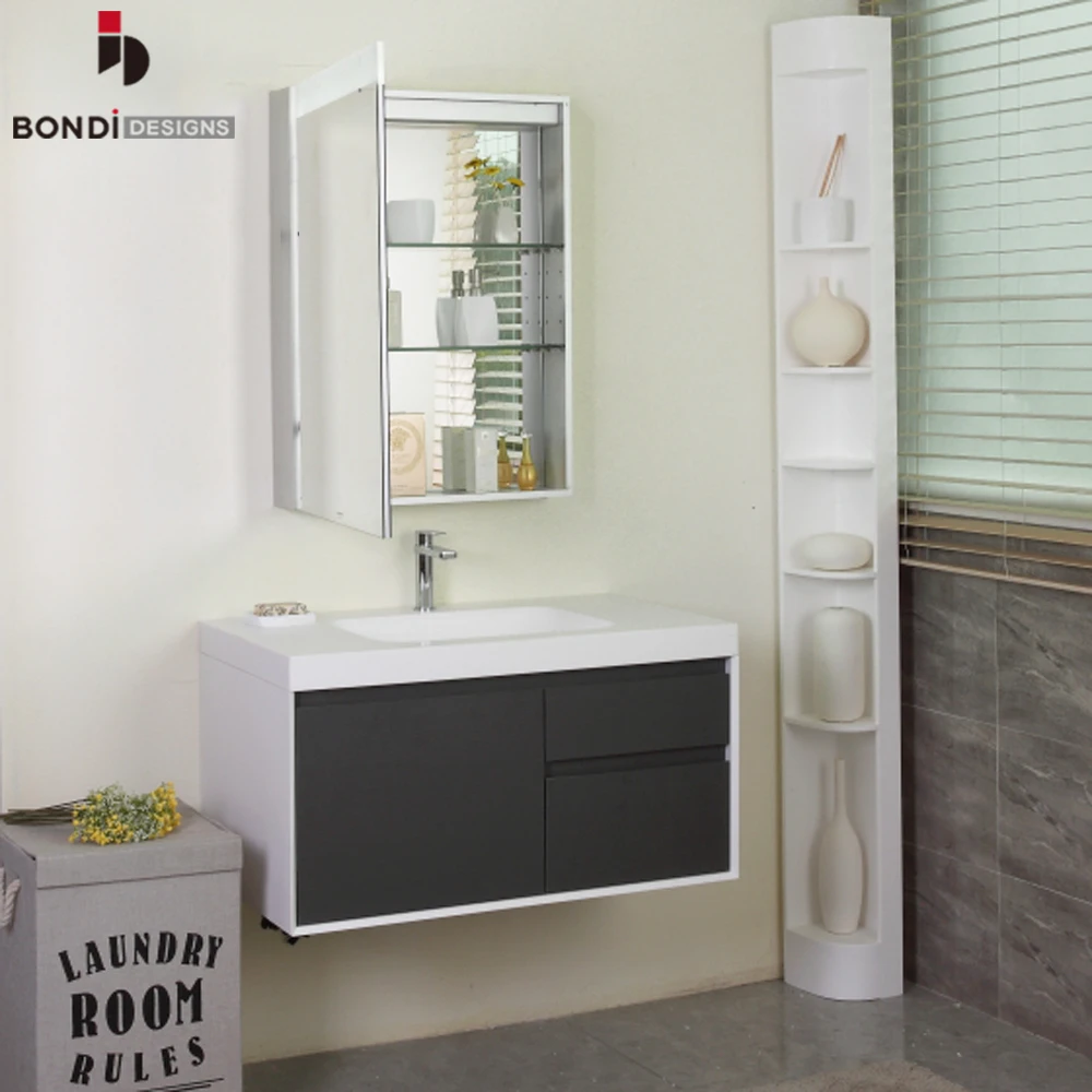 Venta al por mayor pared muebles baño-Compre online los mejores pared