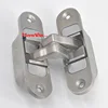 Heavy duty 180 degree adjustable door concealed hinge for 80kg door,High quality 3D concealed heavy duty door hinge