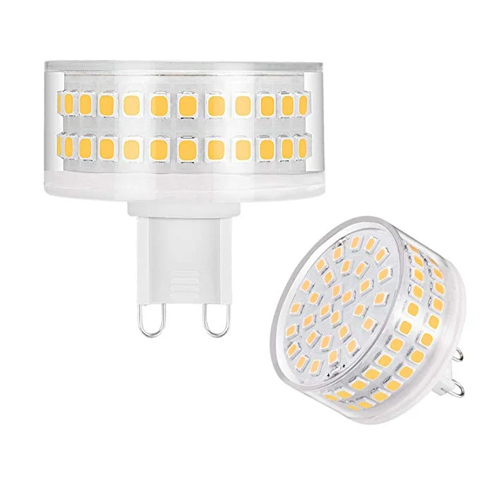 China Led Bulb Dimmable Warm White 2700k Light Bulbs 5.5W/580LM 60W 70W 80W Halogen G9 Lamp Equivalent AC Mushroom Shape