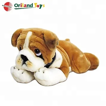 stuffed english bulldog