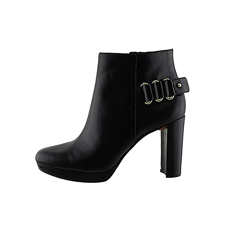 Handmade genuine leather manufacturer pumps women winter ankle boots