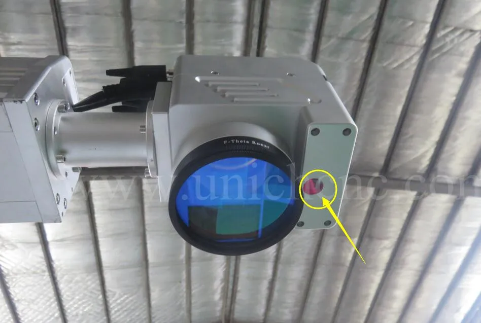 UNICH fiber laser marking machine with 20/30/50W Raycus/Max generator