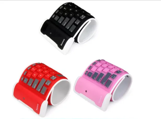 
Portable flexible custom wireless keyboard 2.4g wireless keyboard bluetooth keyboard 