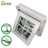American style top/up hung window fixed window pvc frame quality hardware