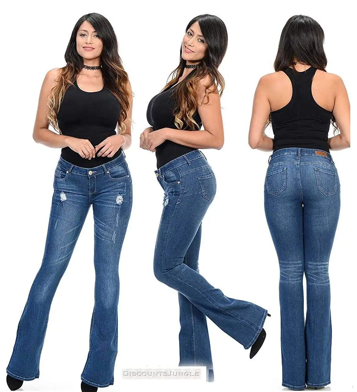 sexy bell bottom jeans