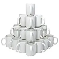 

Promotion 11oz Plain White Coffee Ceramic Mug For Sublimation