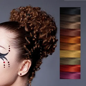 Ammonia Free Herbal Organic Ingredients Natural Hair Dye Black
