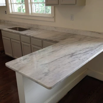 Synthetic Discount Carrara White Marble Kitchen Counter Tops - Buy ...