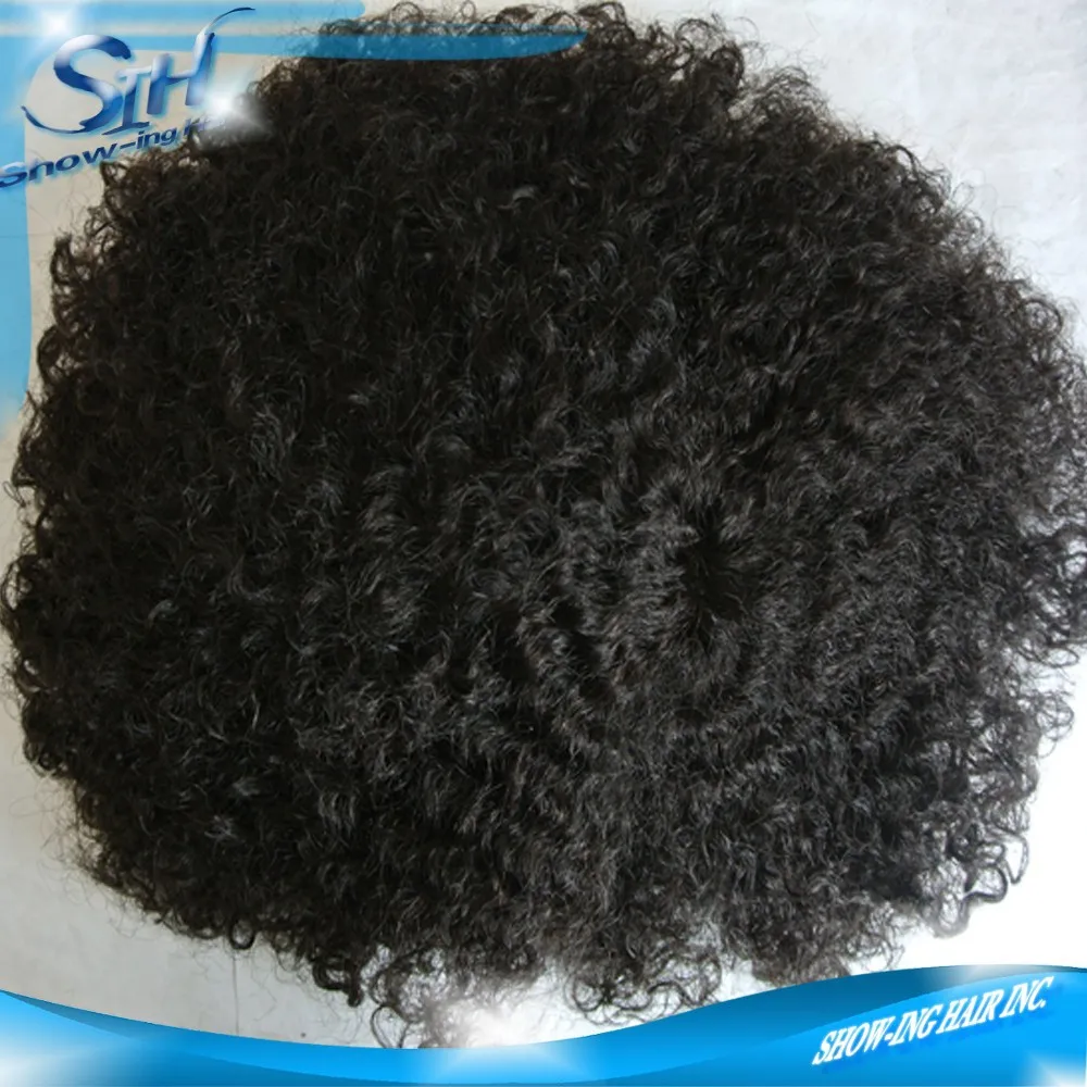 Afro Wave Toupee For Black Men