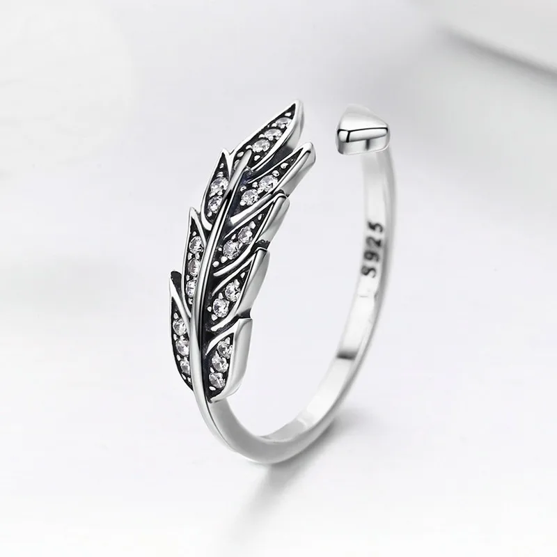 

Manufacturers Wholesale Sterling Adjustable 925 Sterling Silver Finger Ring for Women Jewelry