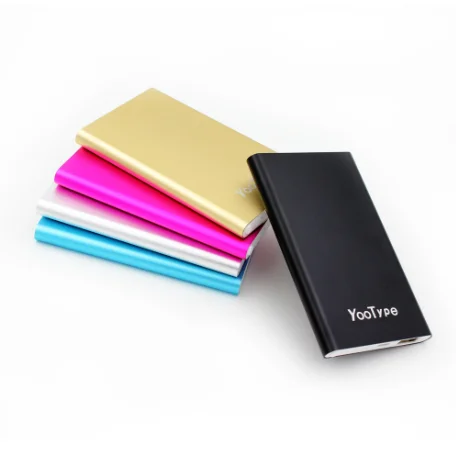 

gift ultra slim logo print power bank custom 4000mAh for smart phone