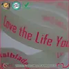 Fashion Engraved ink Filled silicone wristbands Gay pride YOLO