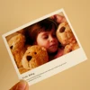 Custom Cute Baby And Bear Post Card or Thank You Cards or Greeting Cards