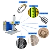 Ezcard Control Software and Laser Marking Application fiber laser Date Code Fiber Laser Marking Machine On Production Line