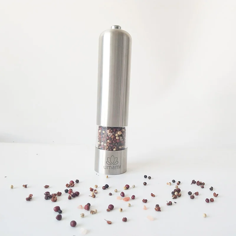 

Best battery operated electric salt and pepper mill grinder, Stainless steel