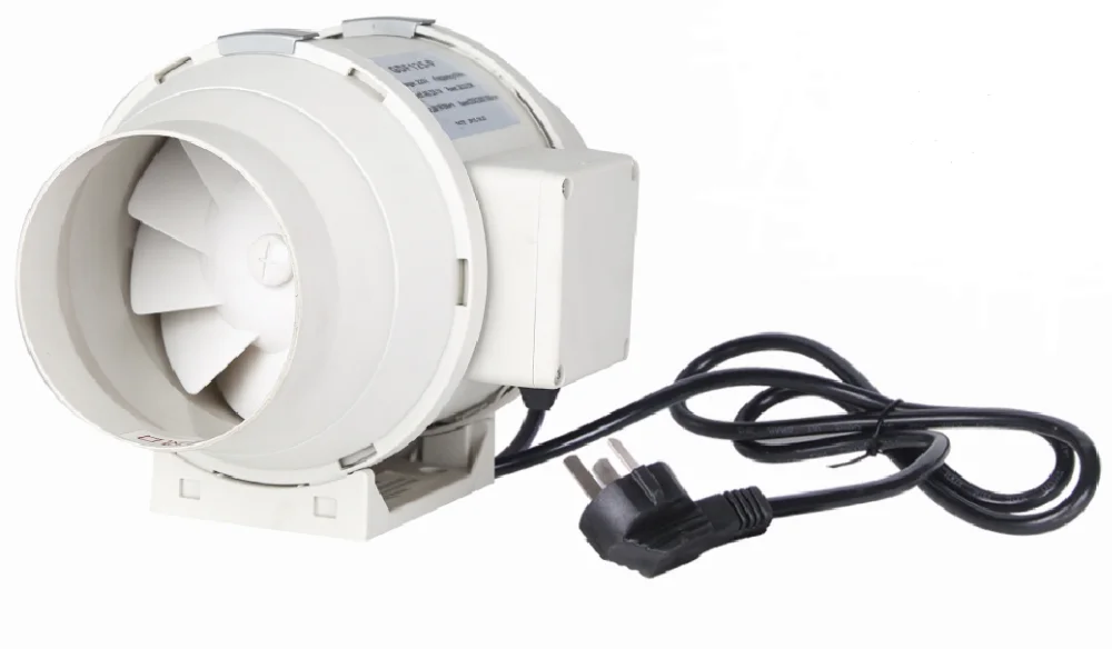 Pipe Exhaust Duct Fan, Axial, 230V, Plastic - detail 4