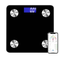 

180kg/396lb LCD backlight display personal smart body scale bluetooth