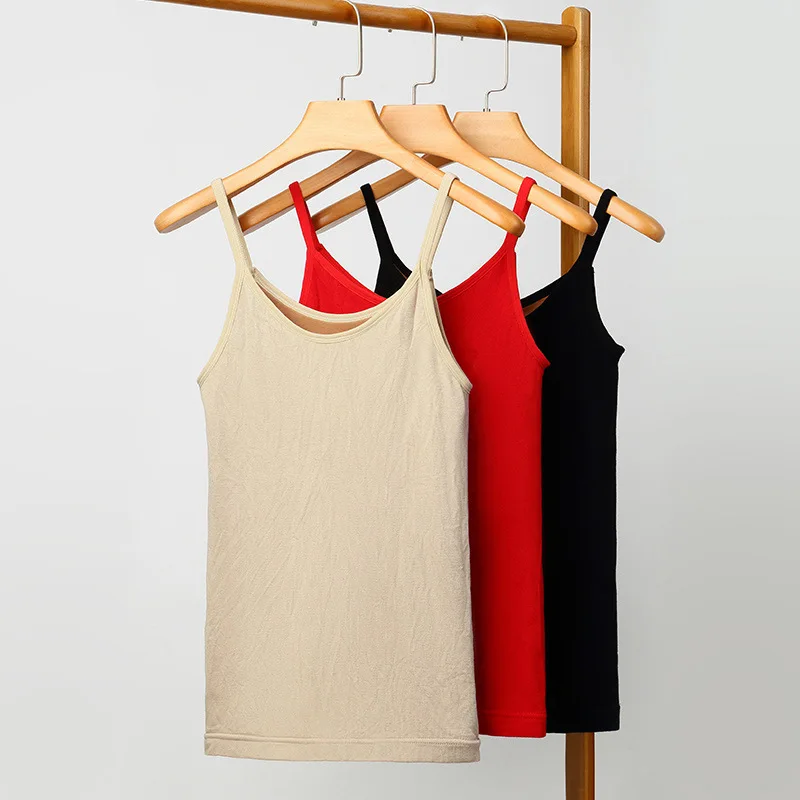 
Wholesale Sexy double layer camisole shaper camisole women camisole vest 