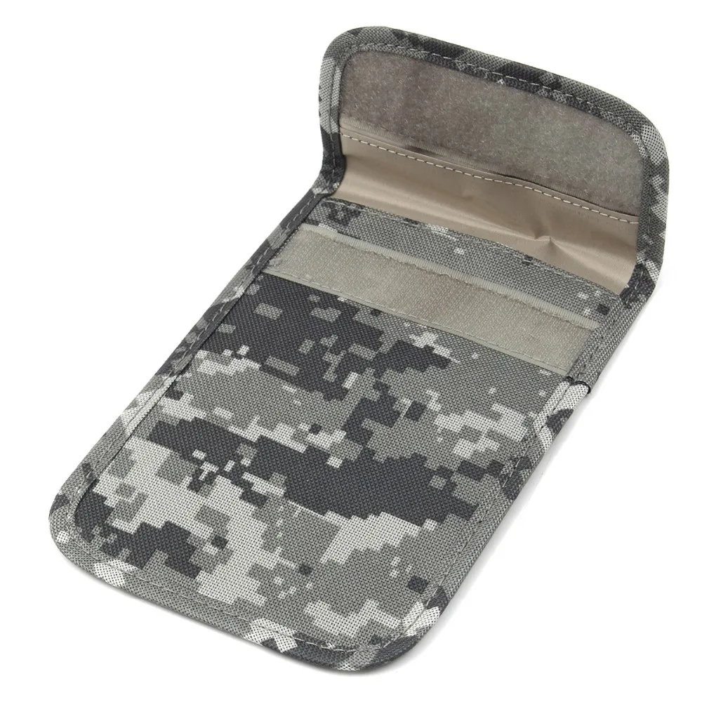 shielded rfid blocking pouch