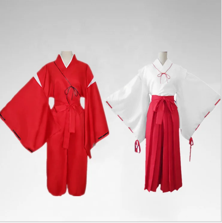 Japan Style Kikyo Character Cosplay For Party Cartoon Anime Costume With Bow