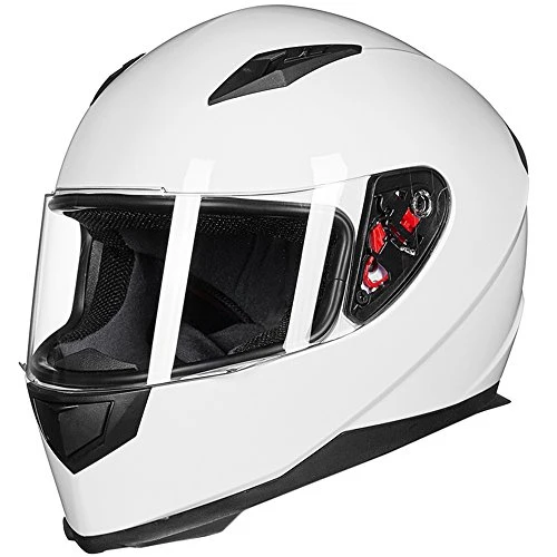 
Ilm Full Face Helmet Motorcycle Open Face Street Bike Predator Helmet Motorcycle With Removable Winter Neck Scarf + 2 Visors Dot 