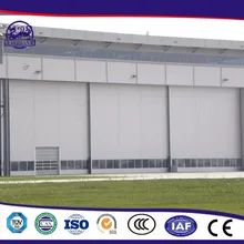 Быстрая установка промышленных накладные двери для склад
