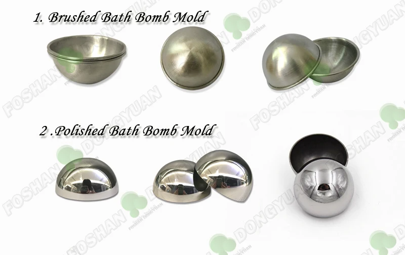 Bulk Wholesale Stainless Steel Bath Bomb Molds for Sale
