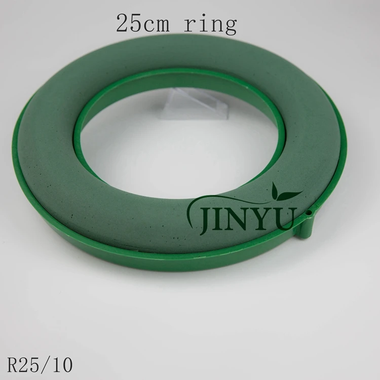 Jinyu Factory Resin Wet Floral Foam Ring 25cm For Fresh Flower