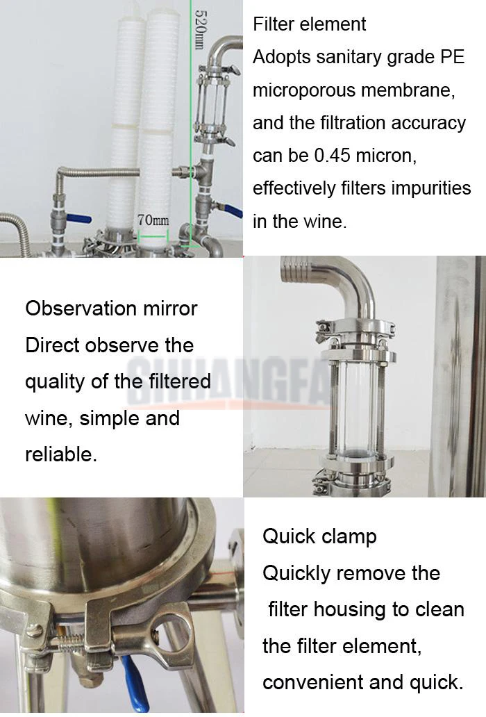 mini wine filter