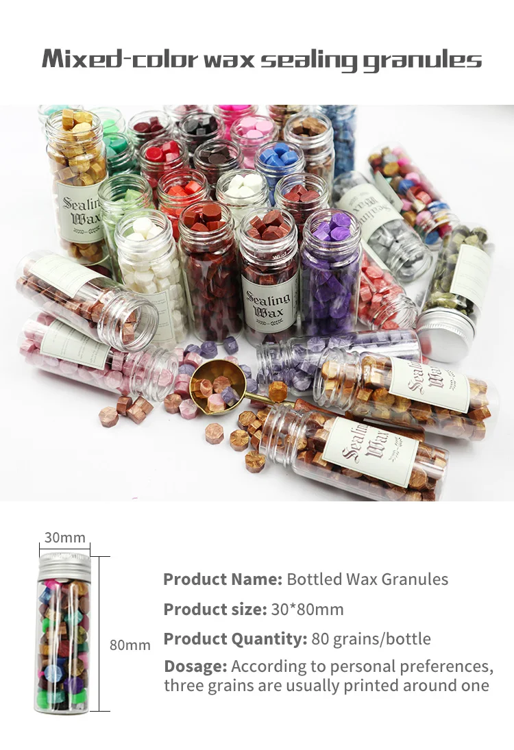 Shinmor Wholesale Custom Bottle Sealing Wax Seal Wax Stamp Sealing Wax