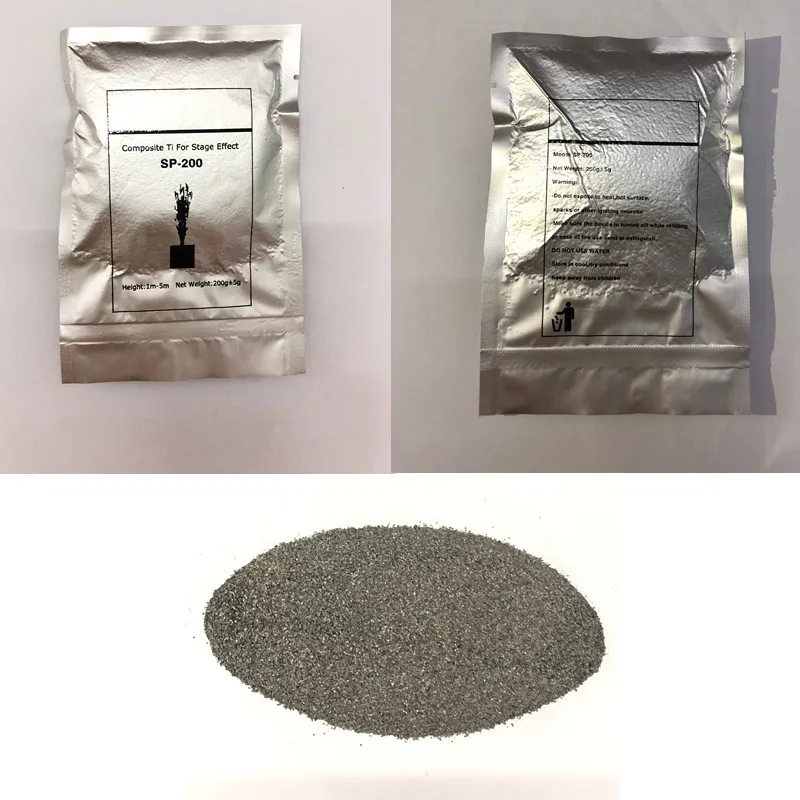 200g ti powder for sparkler sparks machine