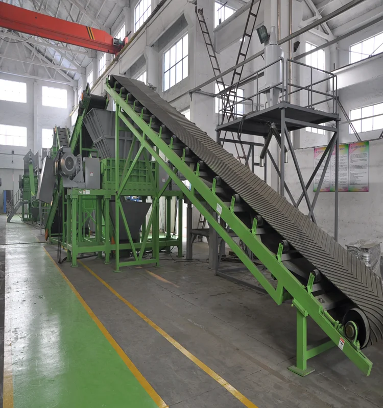 waste truck tire crusher