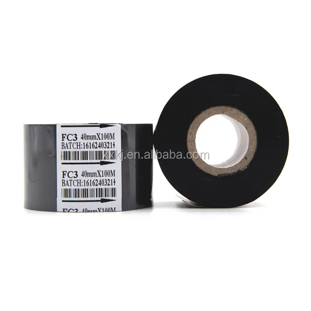 
Printing Batch Number/Expiry date FC3 Fineray black color 30mm*100m Label printer ribbon  (1974753659)