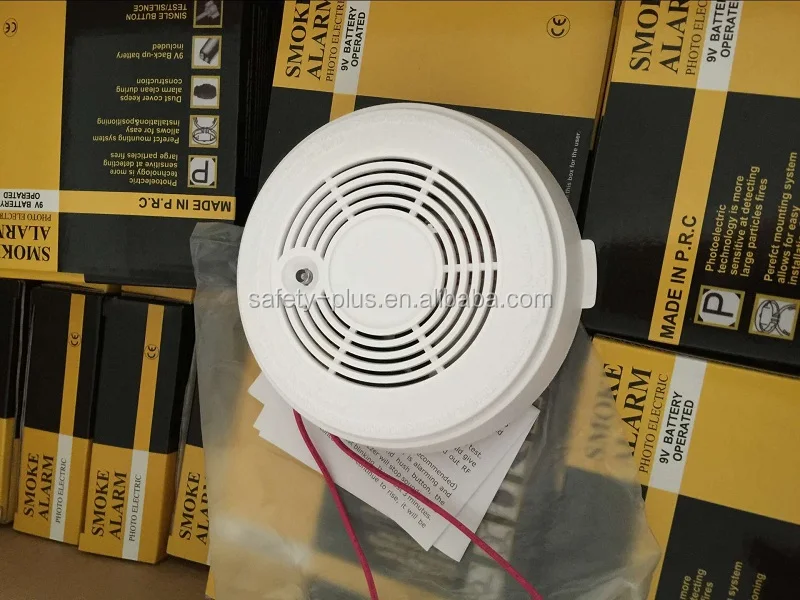 Portable Plastic Dust Cover Conventional 9v Battery Operated Wireless