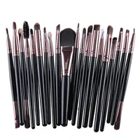 

Custom Logo 20pcs Set Cosmetic Eye Brow Liner Shadow Makeup Brush Set