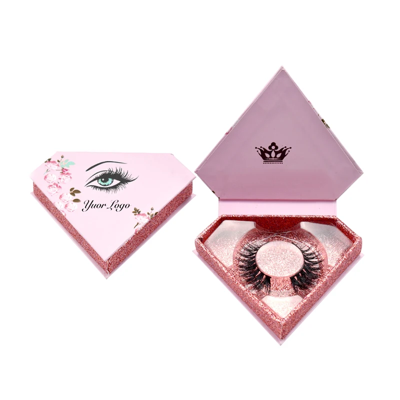 

Custom Eyelash Packaging Private Label 25mm 3d 5d Mink Eyelashes Strips Wholesale Free Eyelash Samples, Natural black