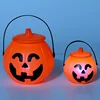 Halloween children candy canister portable pumpkin lantern
