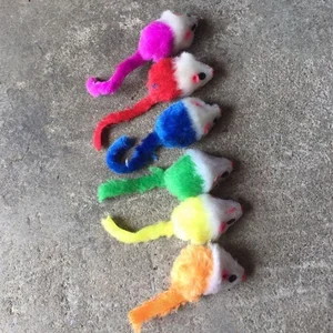 Image of Cheap wholesale pet shop products plush mini mice toys cats rustle sound mini mouse toys