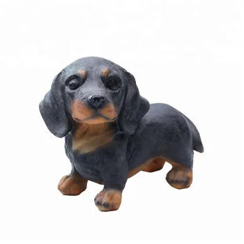 resin dog statues life size