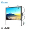 new style portable tripod projection screen tent shape detachable outdoor mini fast fold projection screen