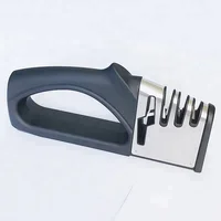 

New Knife Sharpener 4 Stages Kitchen Knives Grinder Diamond Ceramic Stone Tungsten Sharpener Scissors Knife Tools