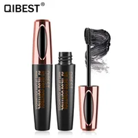 

QIBEST Black Waterproof Mascara 4D Brush Eyelash Mascara Special Edition Secret Control Makeup Waterproof Mascara